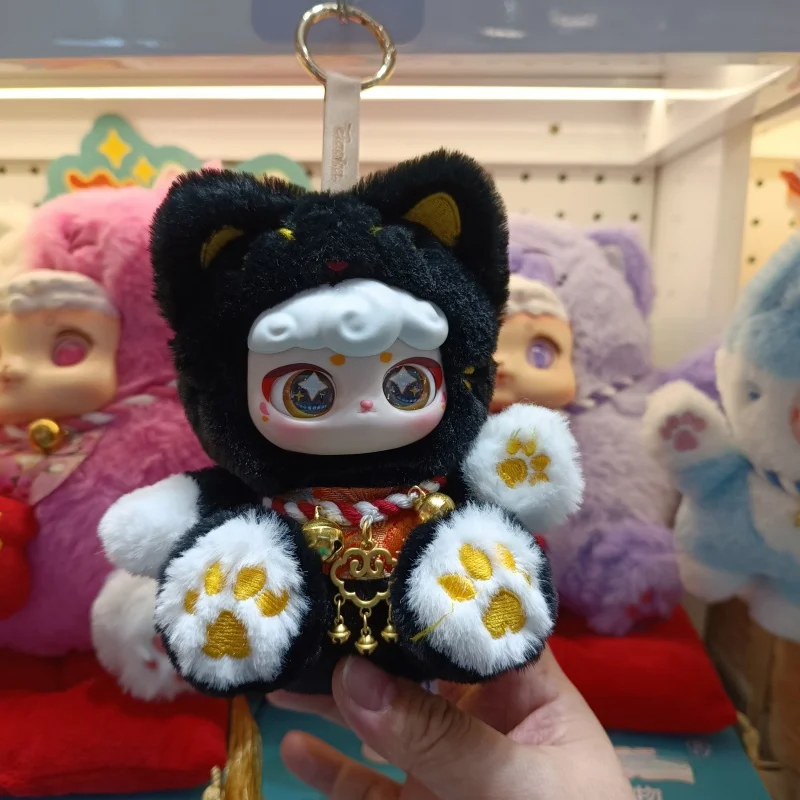 New Genuine Lucky Cat Doll Lucky-Meow Series Blind Box Fashion  Play Handmade Bag Pendant Blind Box Girlfriend Holiday Gifts