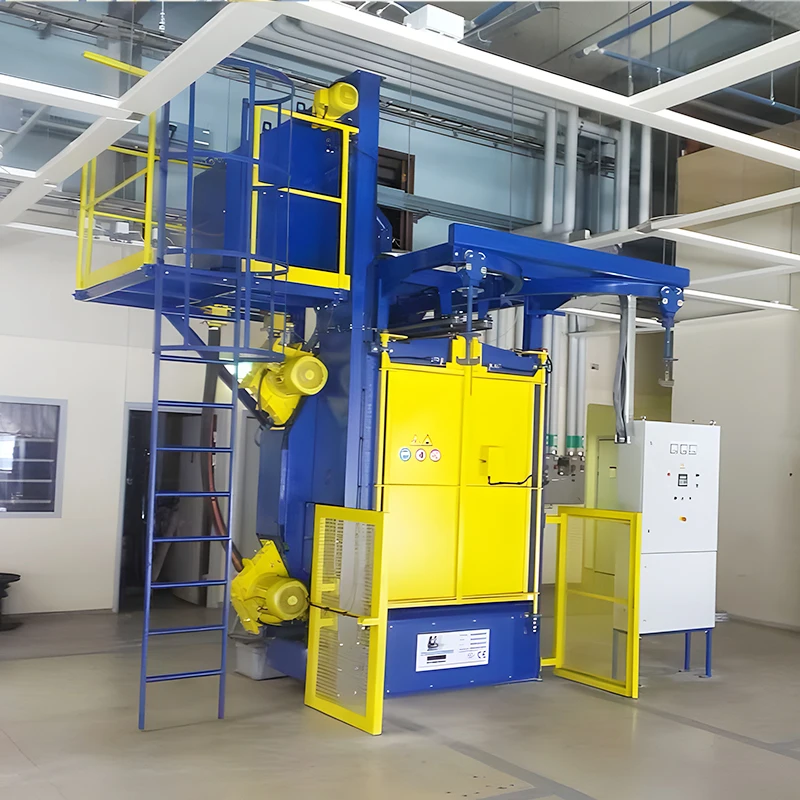 Hook Shot Blasting Machine / Wheel Abrator / Shot Blasting Machine For Steel Plate Cleaning