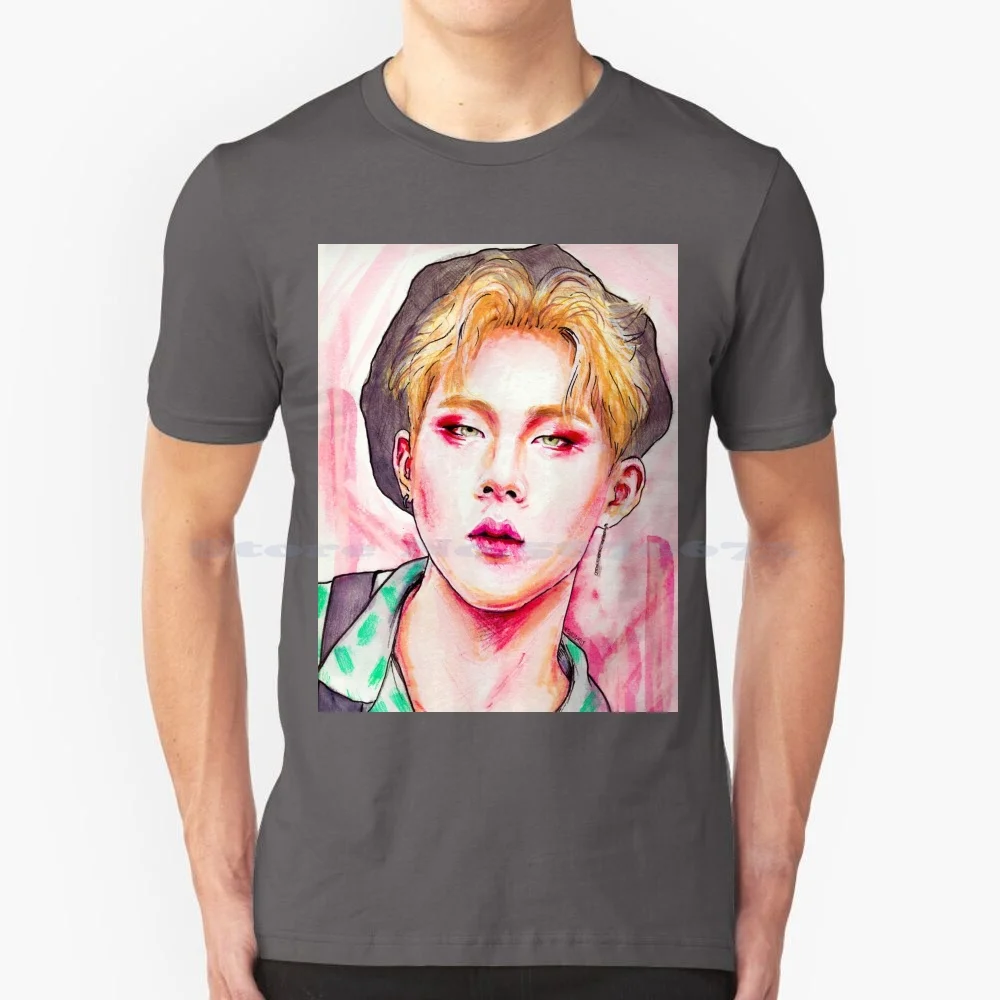 Split | Jooheon T Shirt 100% Cotton Tee Jooheon Fanart Monsta X Fanart Kpop Fanart Kpop Art K Pop Fanart K Pop Art