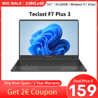 Teclast F7 Plus 3 Laptop, 8Th Gen. Gemini Lake Celeron Cpu, 8Gb Ram, 256Gb Ssd, 4 Cores, Windows 11, 1920 X 1080 Ips, Dual Band Wifi, USB 3.0, 14.1 Inches, 38000Mwh