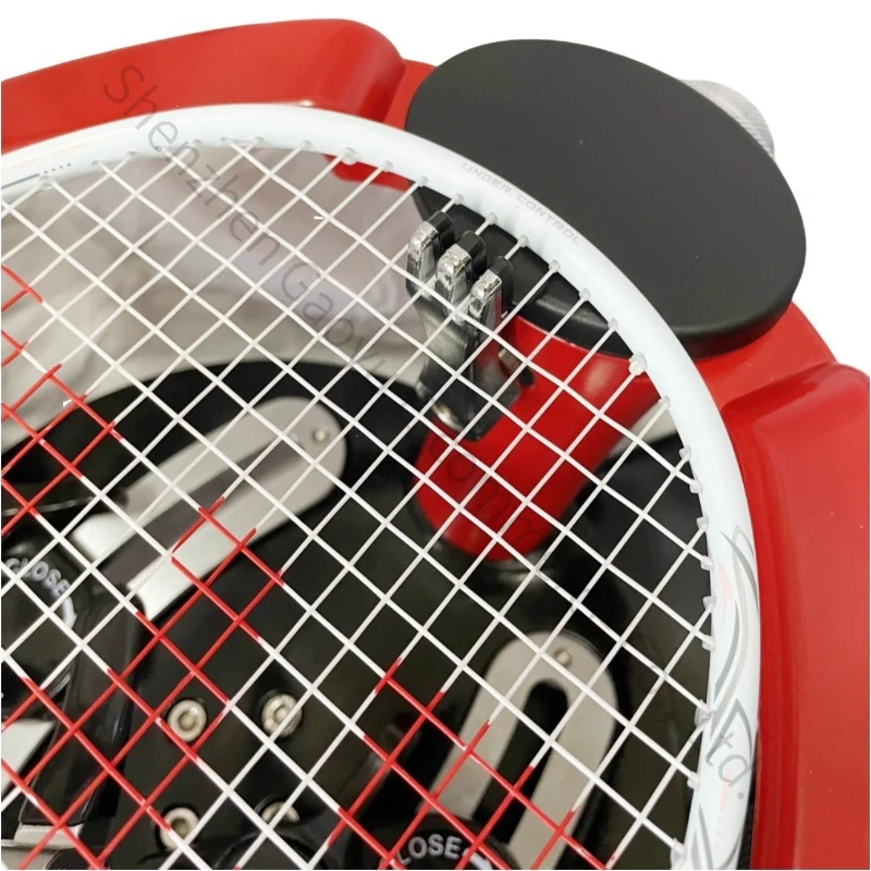 ELEC9000 ヘッドレスバドミントンストリングマシン 6 点同期取り付けシステム 9-90LBS ディスプレイプロフェッショナルツール