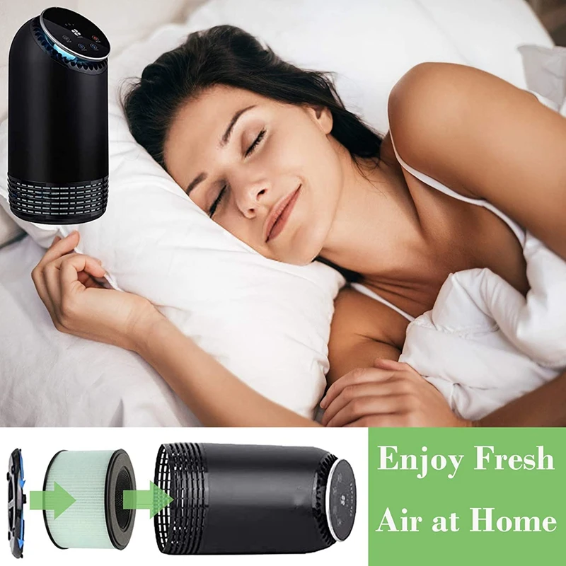 Partu BS-08と互換性のある交換用hepaフィルター、3 in 1フィルタ、高効率、活性炭、2パック