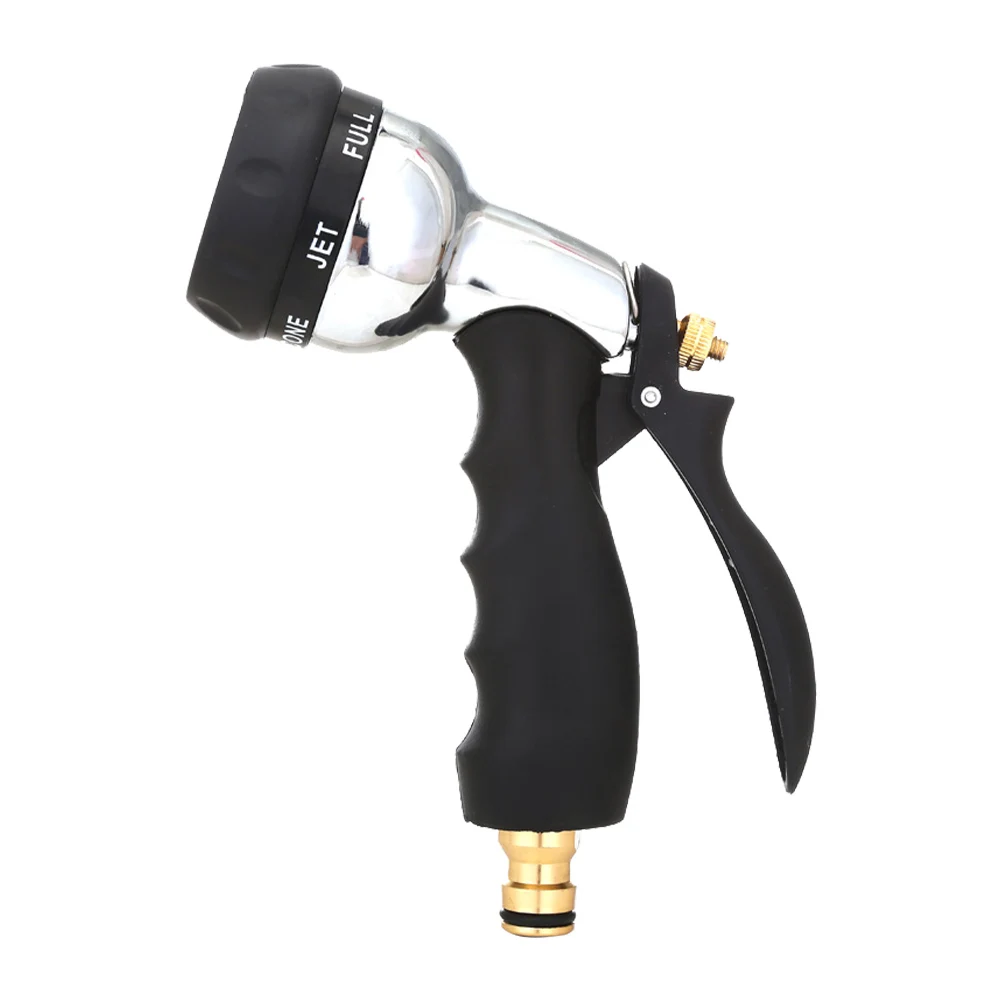 

High Pressure Water Spray Gun Metal Nozzle Garden Hose Pipe Lawn Irrigation Water Gun for Car Garden Lawn Wash for Cleaning