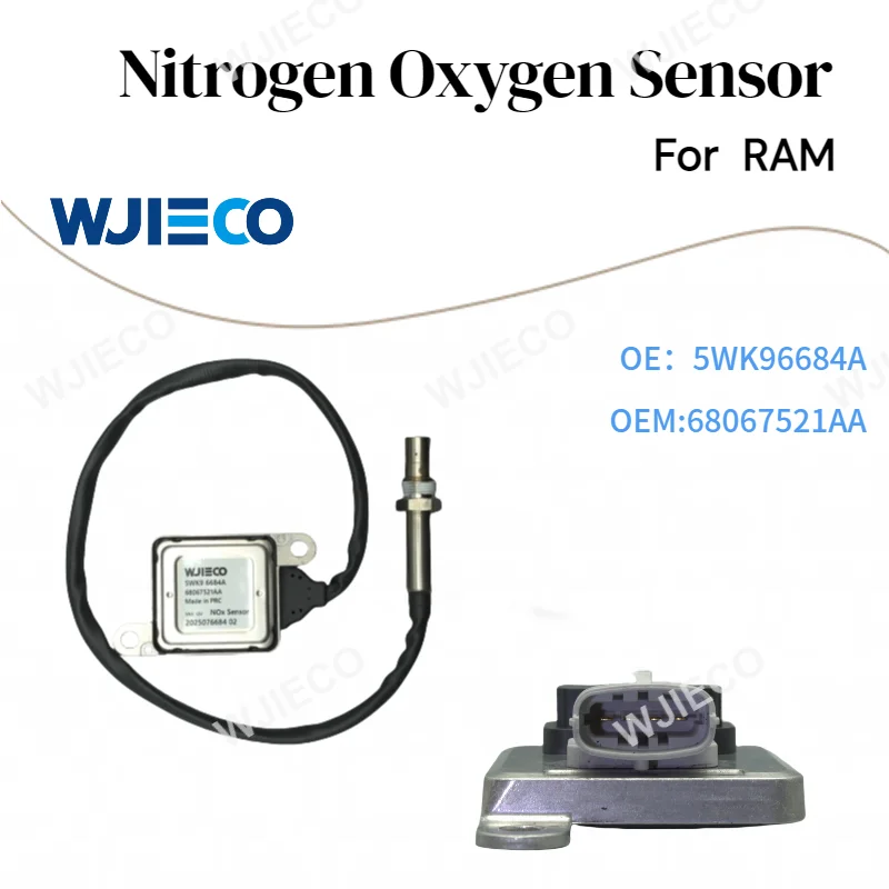 

5WK96684A High quality Brand New NOX Sensor Nitrogen Oxygen Sensor For RAM OEM 68067521AA car accessories
