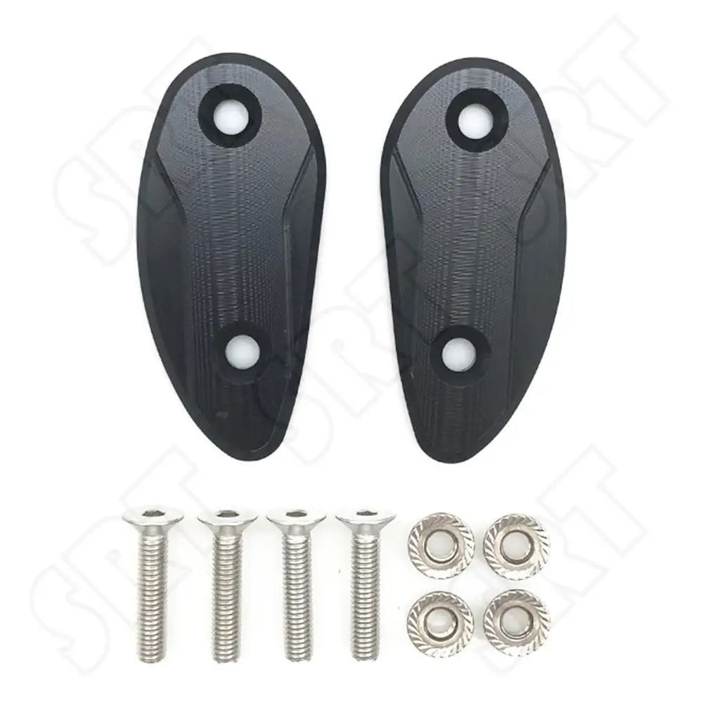 Adatto per Honda CBR1000RR CBR 1000RR SP SP2 ABS 2017-2023 Moto Specchio Blanking Piastre Foro Decorativo Coperture Spina Blocchi