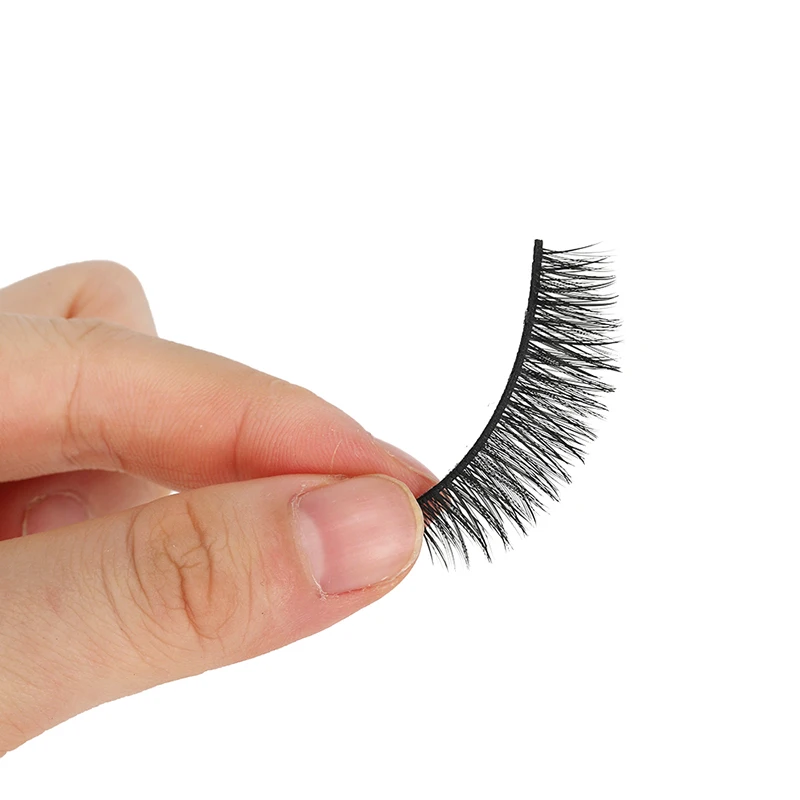 New 1 Pair 3d Eyelashes Faux Mink Lashes Natural Look Reusable Volume Eyelashes For Extension Eye Makeup Tools Accessories