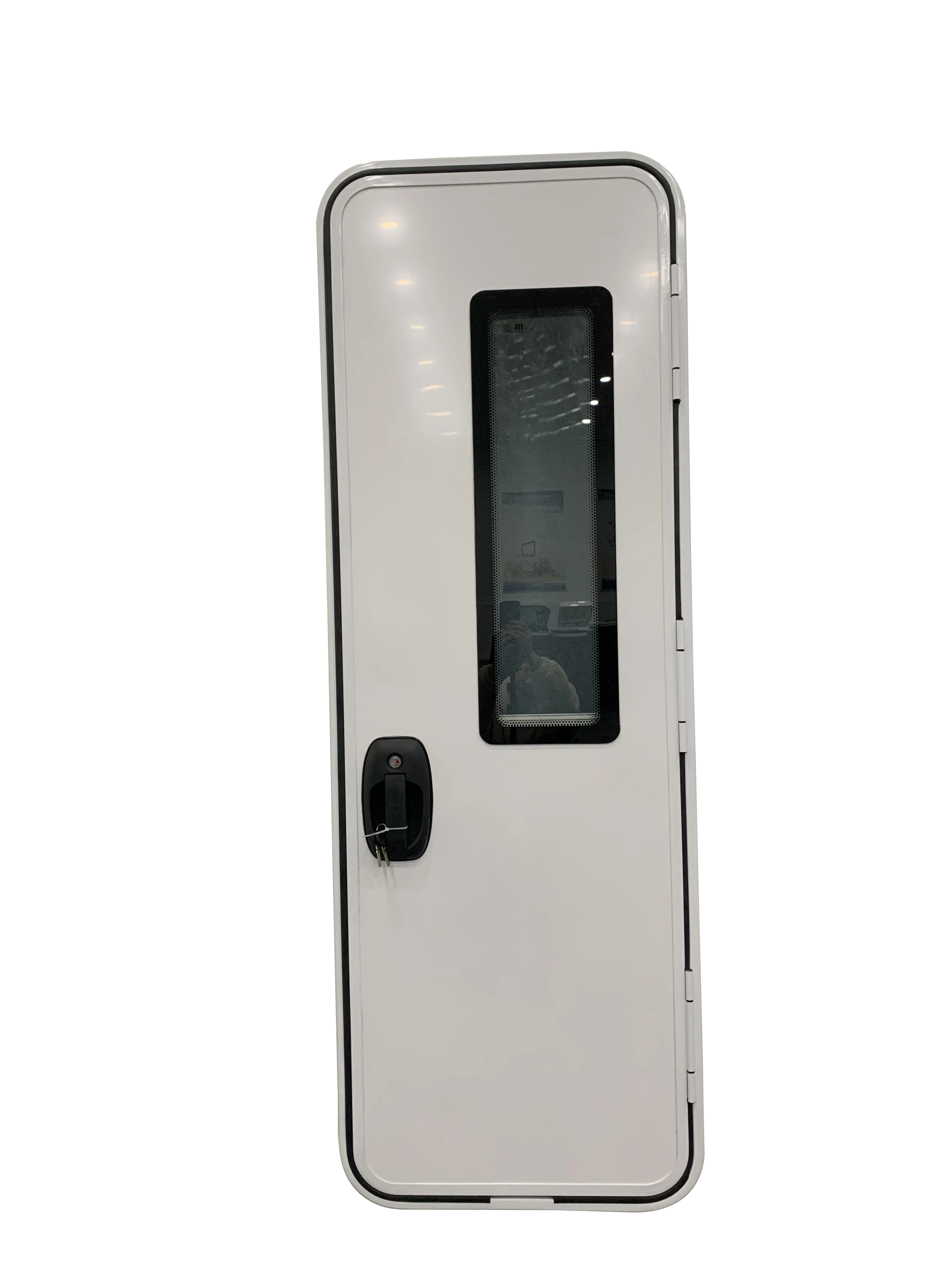 New Style Euro RV Door Strong Quality 620MM X 1900MM Caravan Motorhome Campervan Door with Sliding Mesh Door Custom Sizes