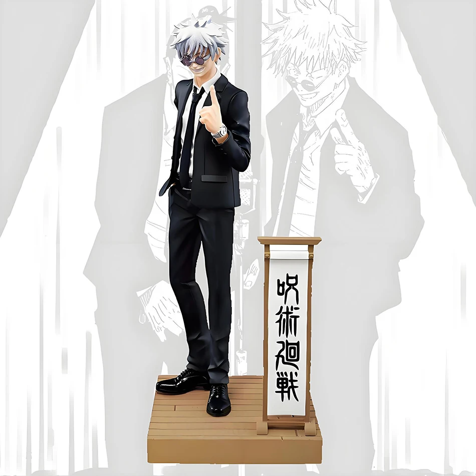 Figuras de acción de Anime Jujutsu Kaisen Satoru Gojo / Natsuyu Jie, figuras de acción de PVC, modelos de decoración, juguetes, regalos de muñecas