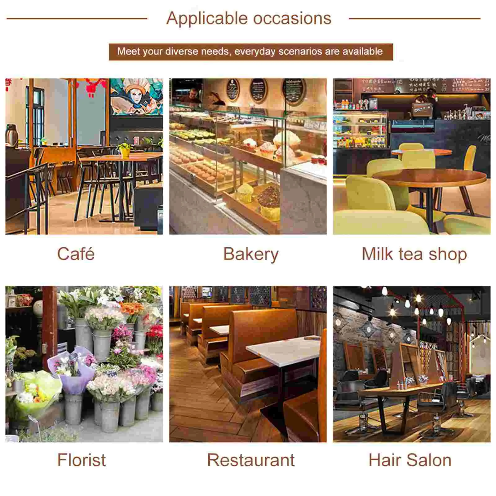 Wall Sign Decor Chalkboard Rope Erasable Message Wooden Display Double-sided Blackboard