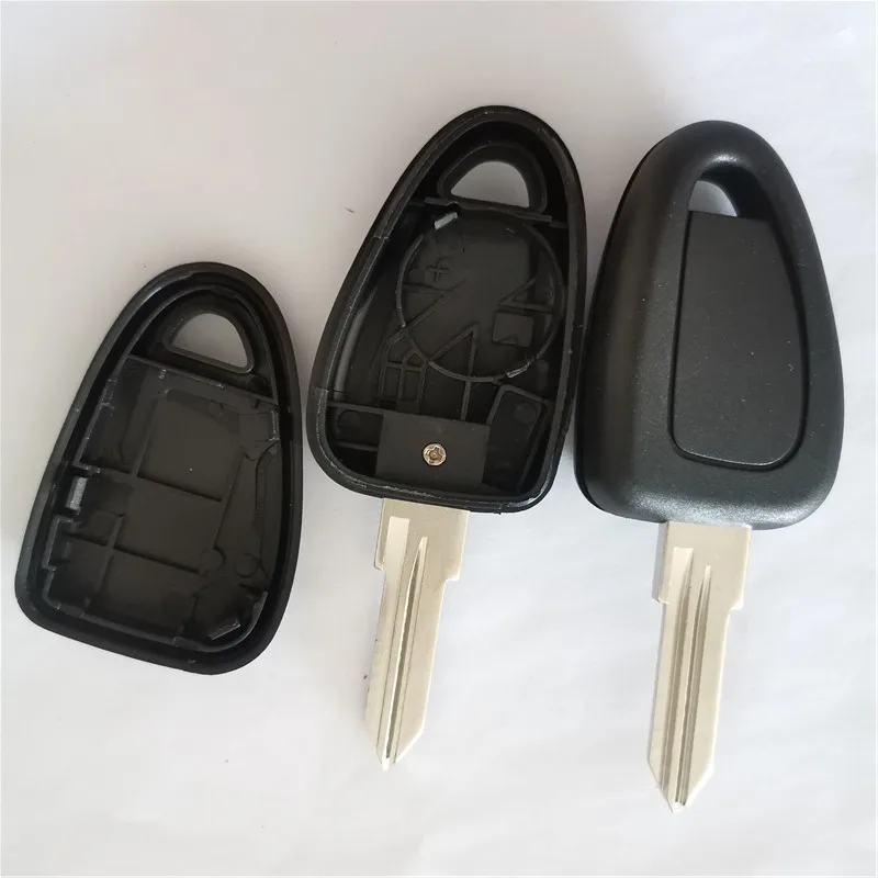 DAKATU10PCS Replacemet Transponder Car Key Shell Case Housing With GT10 Blade FOB For Fiat IVECO DUCATO