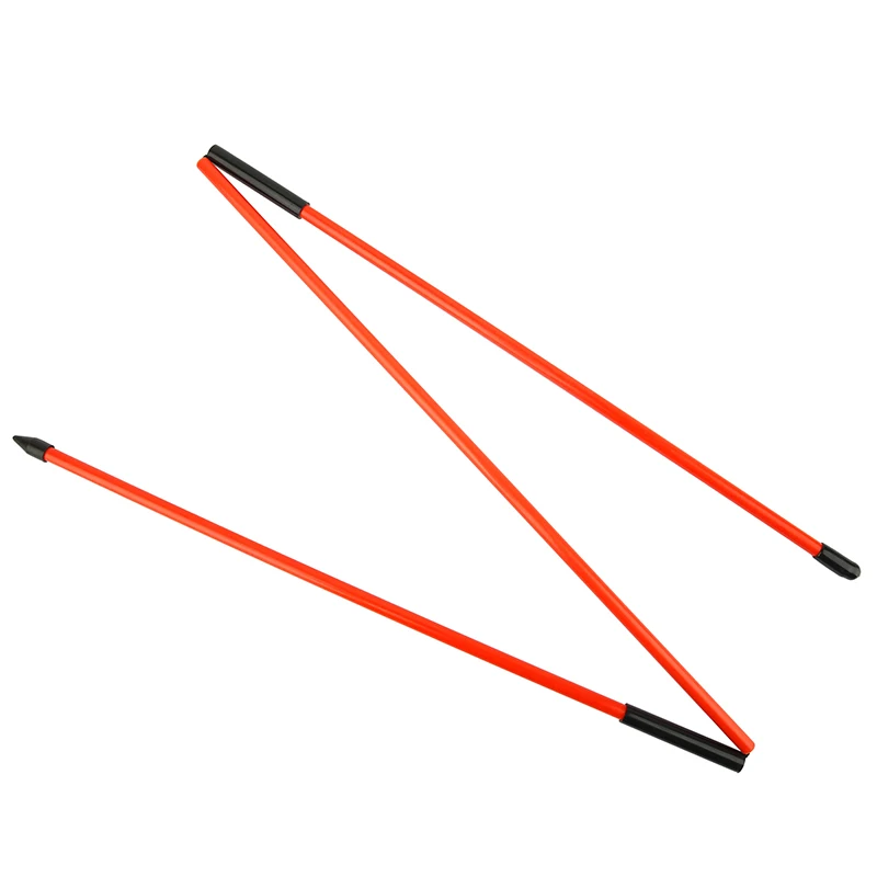 Golf three-fold direction indicator stick practice auxiliary direction club novice golf training supplies