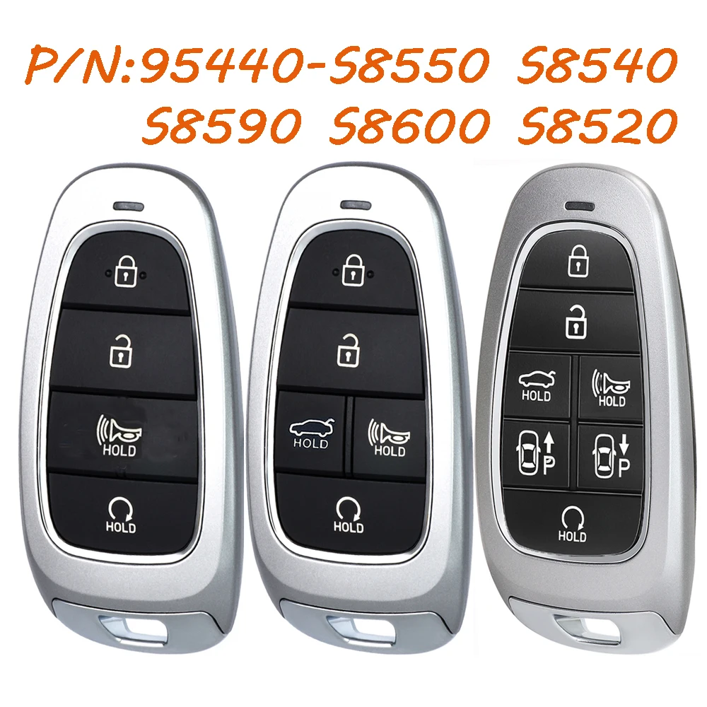 

95440-S8550 95440-S8590 95440-S8600 95440-S8520 Дистанционный брелок для Hyundai Palisade 2022 2023 2024 2025 95440-S8540 TQ8-FOB-4F28