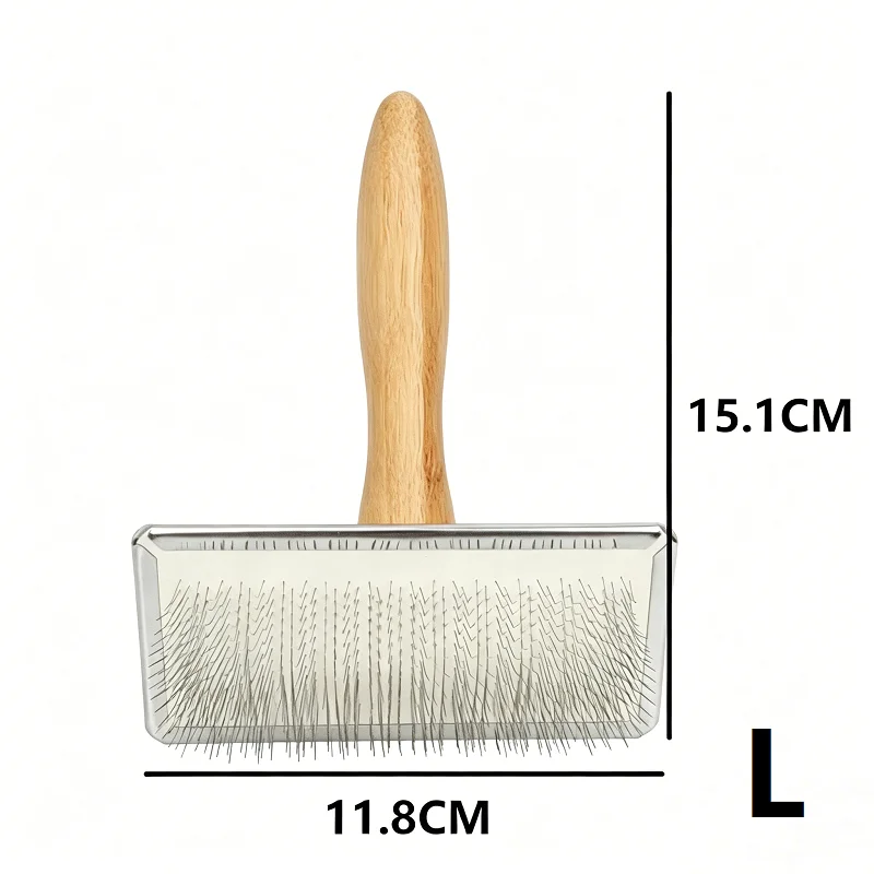 Dog Grooming Solid Wood Comb Brush for Long Hair