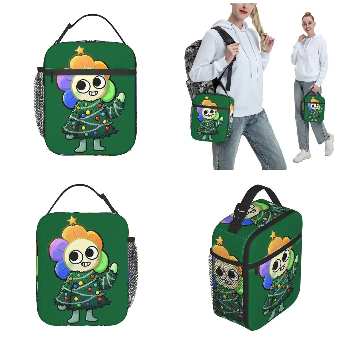 Dandy's World Dandy Dandicus Dancifer أكياس الغداء وجبة عيد الميلاد الحاويات حقيبة حرارية حمل علب الاغذية كلية في الهواء الطلق الرجال النساء