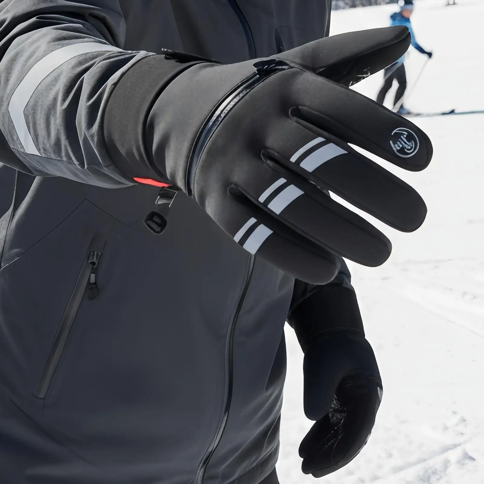 

Heated Gloves For Women 3 Heat Settings Touchscreen Warmers Heater Mittens USB Heated Winter Gloves For Winter Hunting Camping