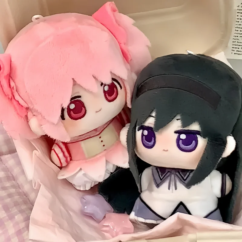 10 cm Puella Magi Madoka Magica Pluche Sakura Kyoko Kaname Madoka Tomoe Mami Cartoon Anime Figuur Gevulde Pop Rugzak Hanger
