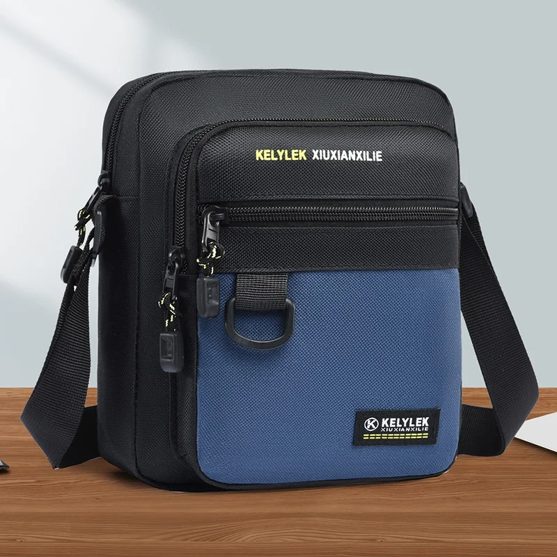 2025 New Outdoor Sports Large Capaci Bapa Mobile Phone Bag Men's Ox Cloth Waterproof Single oulder Slant Bag