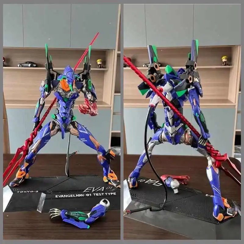 

30cm Evanglion 01 Anime Figure Eva Mutations Luminous Action Figurine Collection Statue Desk Ornaments Model Doll Birthday Gifts
