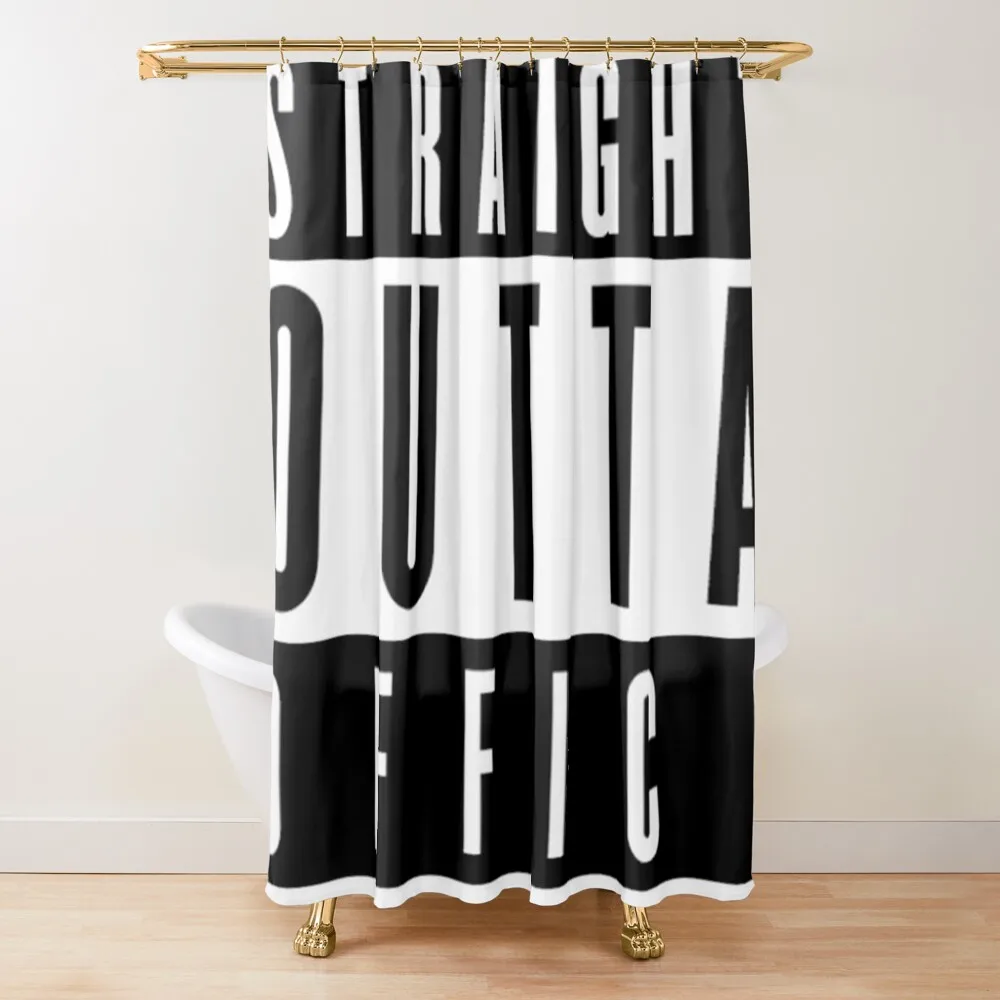 

Straight Outta Compton inspired Straight out of Office Shower Curtain For Shower Waterproof Fabric Shower Curtain