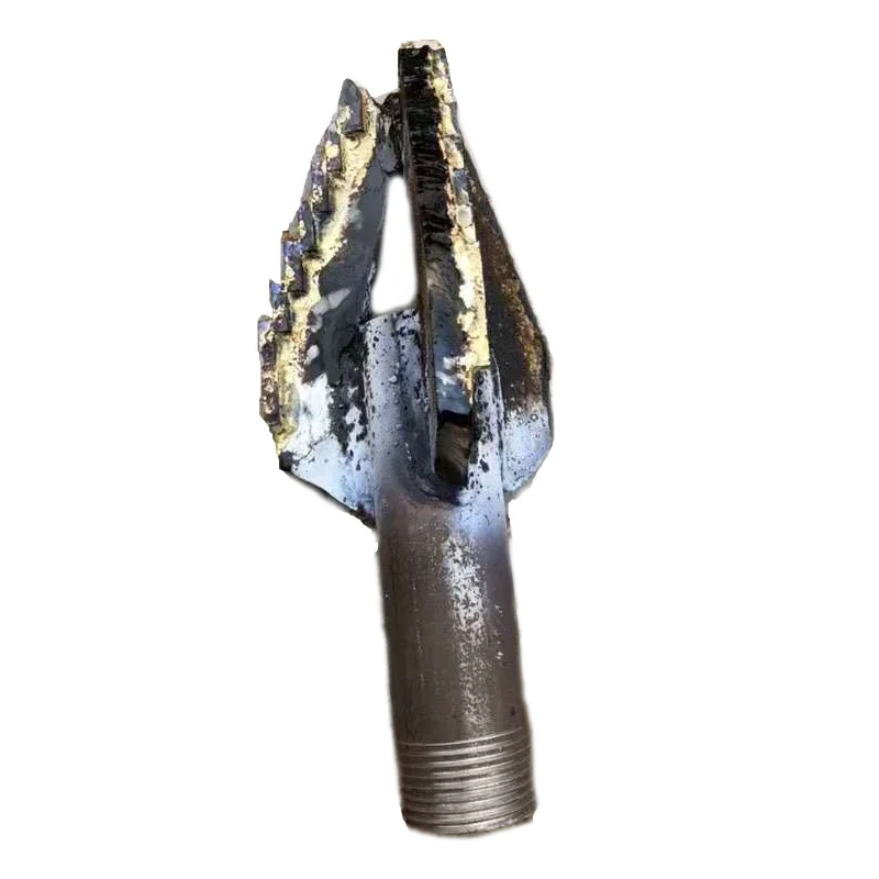 

1 piece three-wing alloy drill bit accessories soil sand layer well drilling machine drill bit supports customization