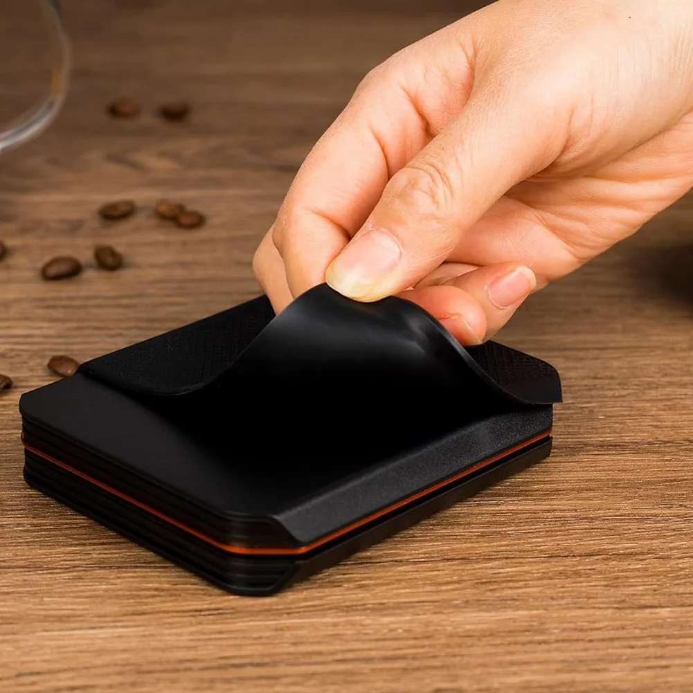 

Мини-капельные весы для эспрессо с таймером, перезаряжаемые портативные цифровые кухонные весы 0,1 г для эспрессо и наливания кофе