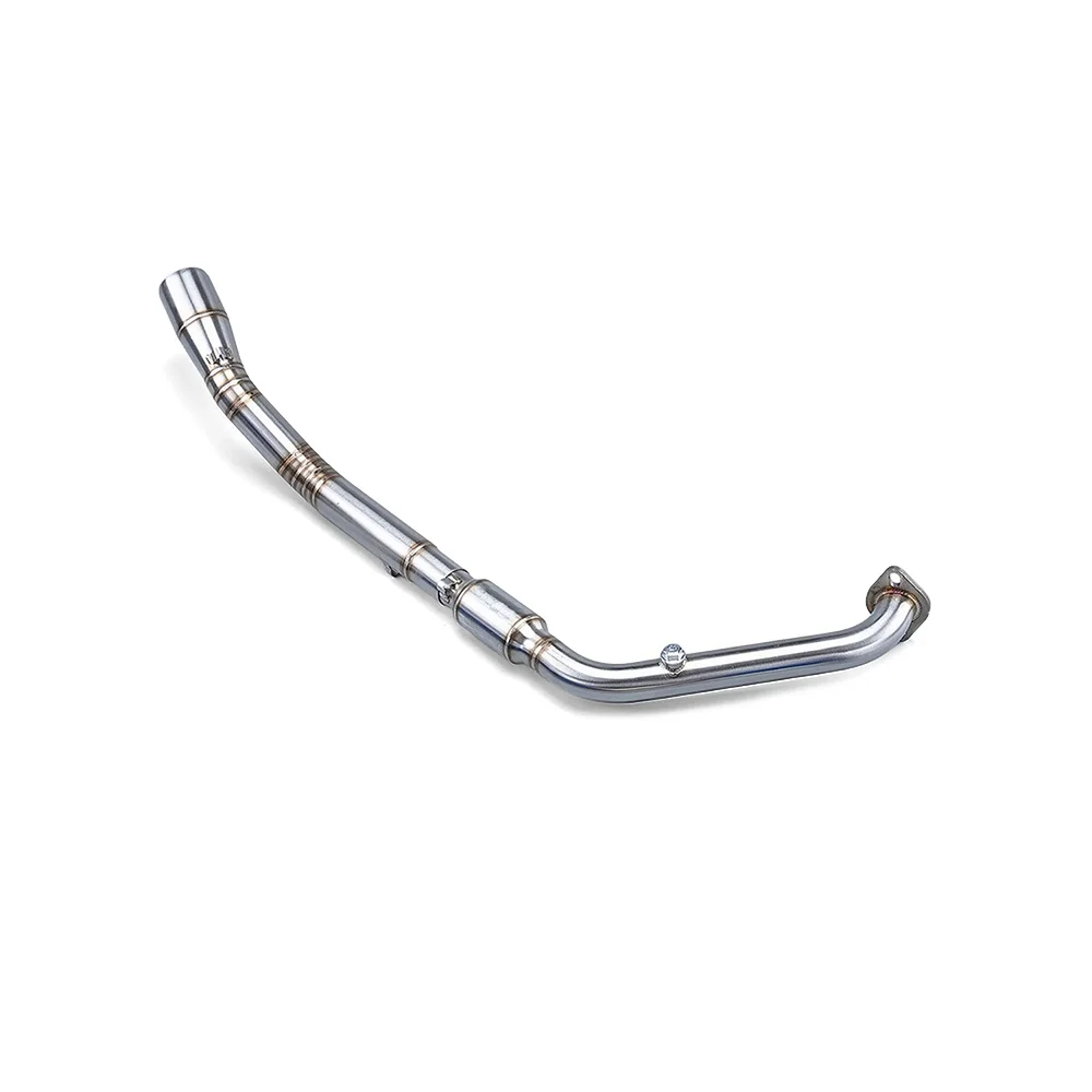 Slip-On For YZF-R125 YZF R15 V3 R125 2018 - 2023 Motorcycle Exhaust Escape Moto Muffler Front Middle Link Pipe