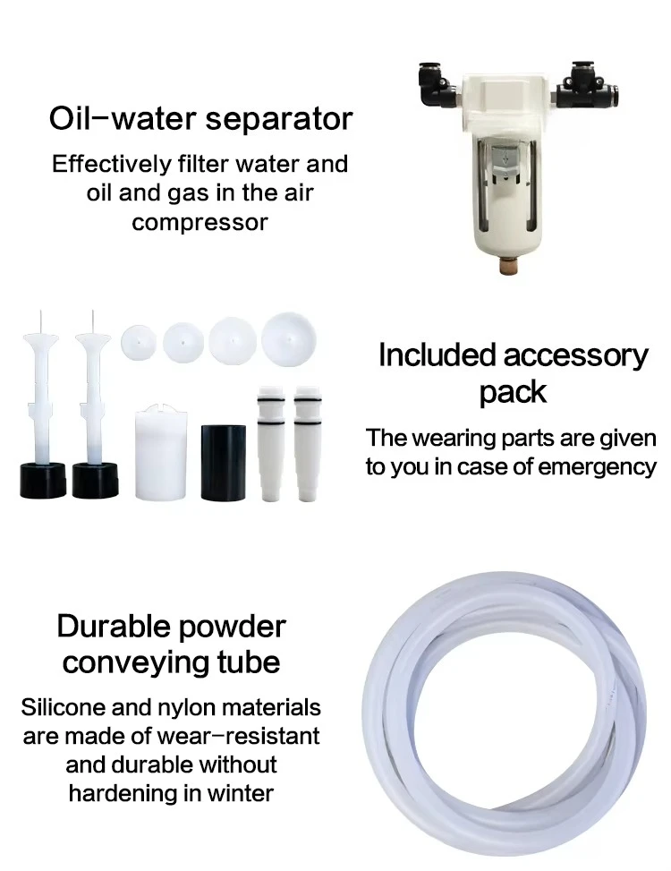 Intelligent Powder Spray Gun for Metal Coating Machine