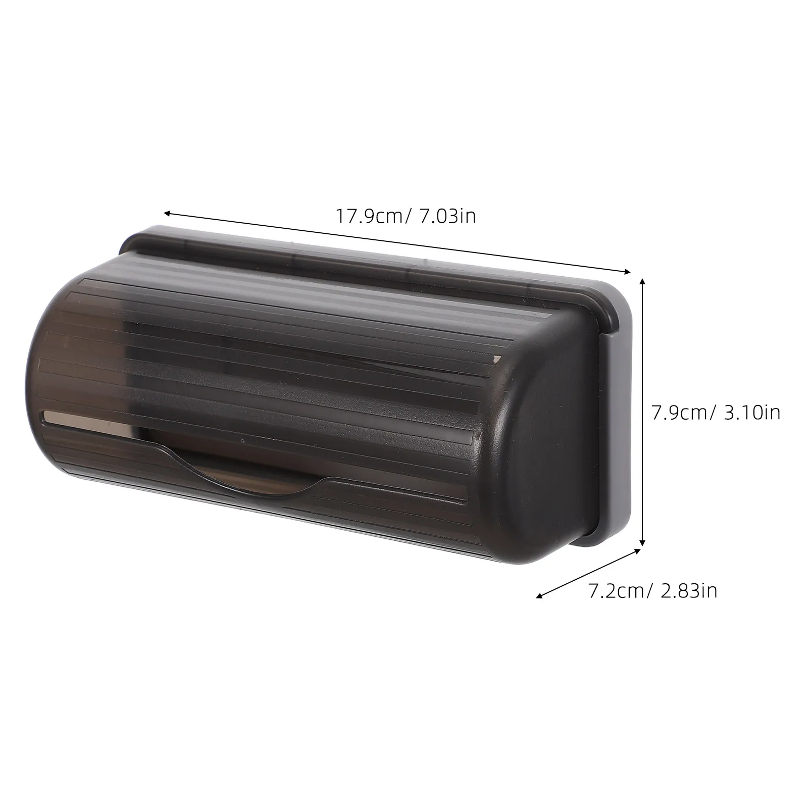1Pack Wall Mounted Garbage Bag Dispenser Holder Box for Kitchen Bathroom Home Storage Fits 15x6cm Rolls Compact Space Saving