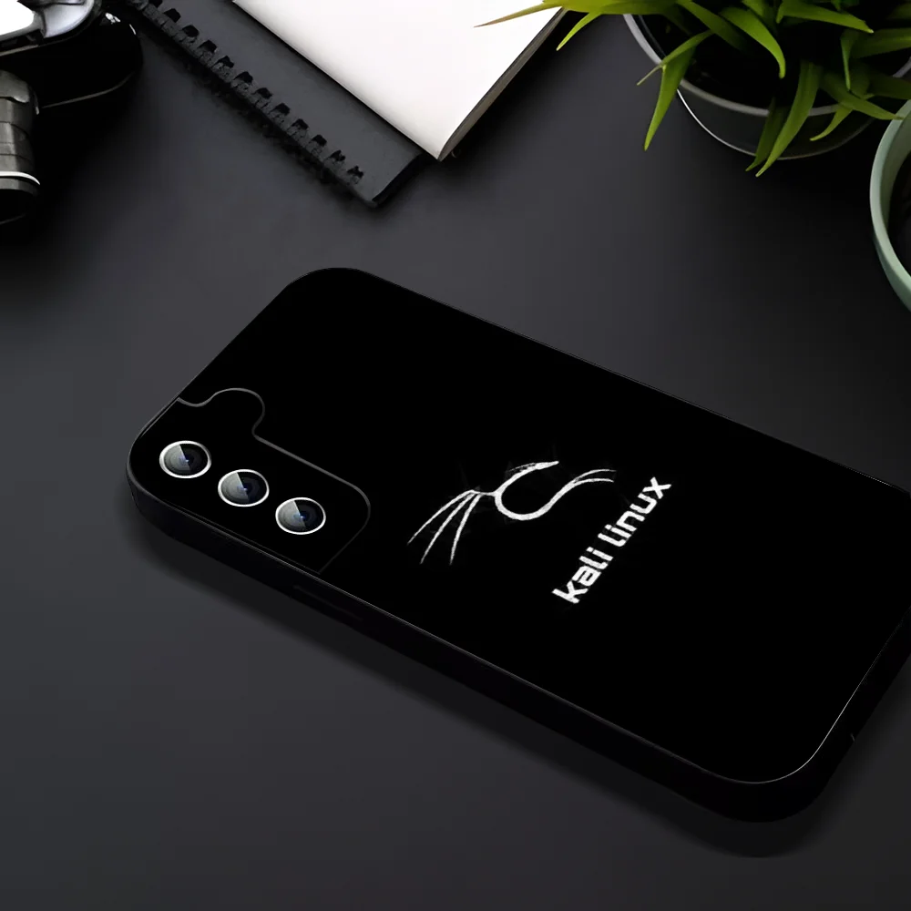 Dragon Kali Linux Phone Case For Samsung Galaxy A52 A12 A51 S21 Edge S22ULTRA S23 S20LITE Plus Ultra Black Cover