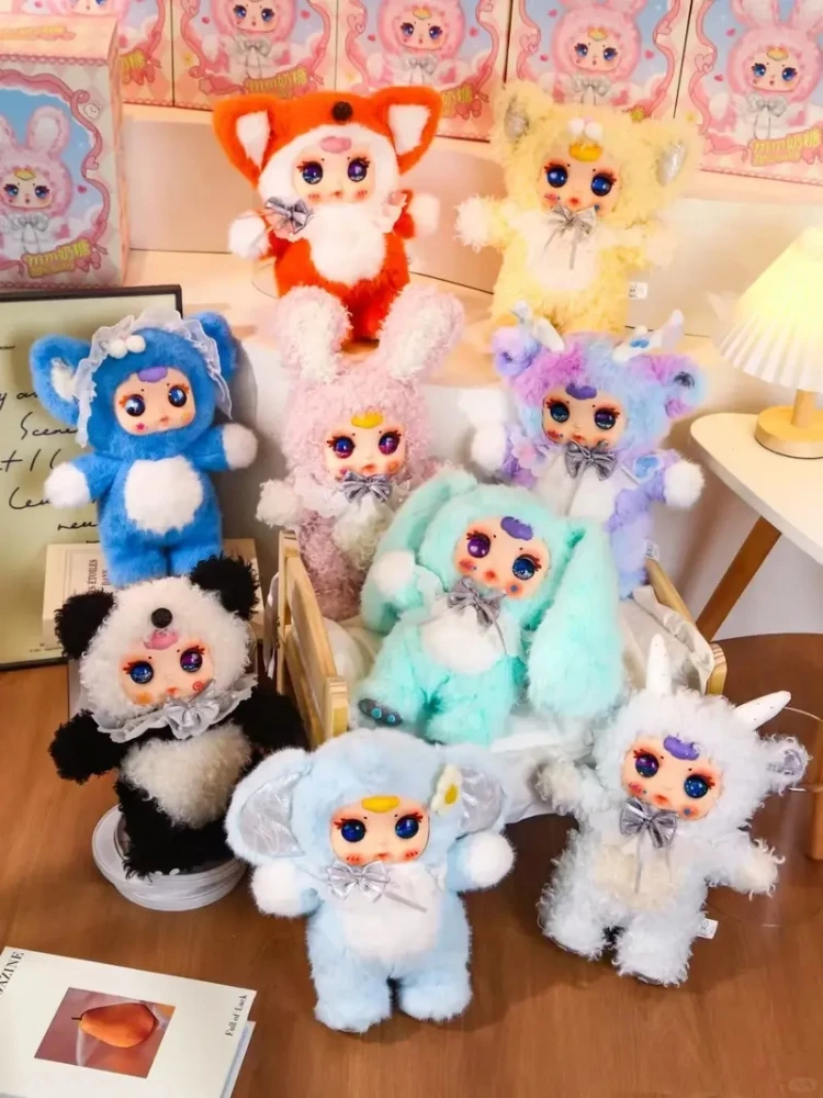 

В наличии Новая подставка для домашних животных Mm Sugar, 400% шт., виниловая игрушка, загадочная слепая коробка, милая кукла-сюрприз, подарок на день рождения для девочек