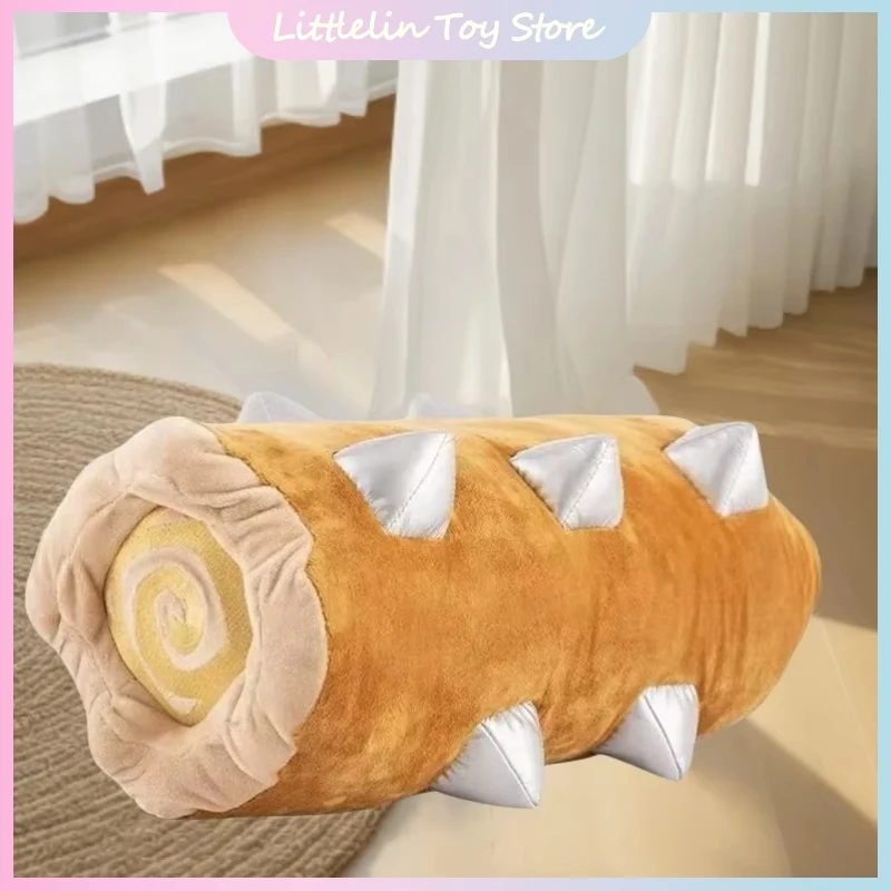 Original 35 cm Clashed Royale Plüschtier The Log Royale War Revenge Rolling Wood Weiches gefülltes Dekokissen Kissen Dekoration Geschenk