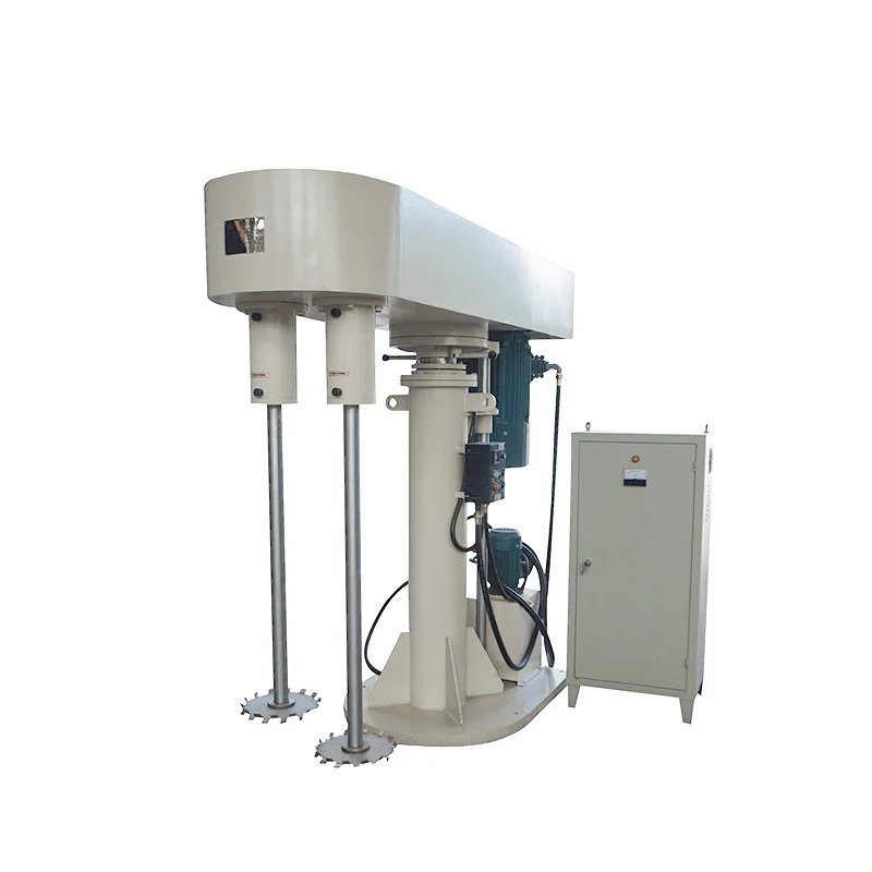 Factory Supply Coating Mixer Double Shaft Disperser for Chemical Solvent