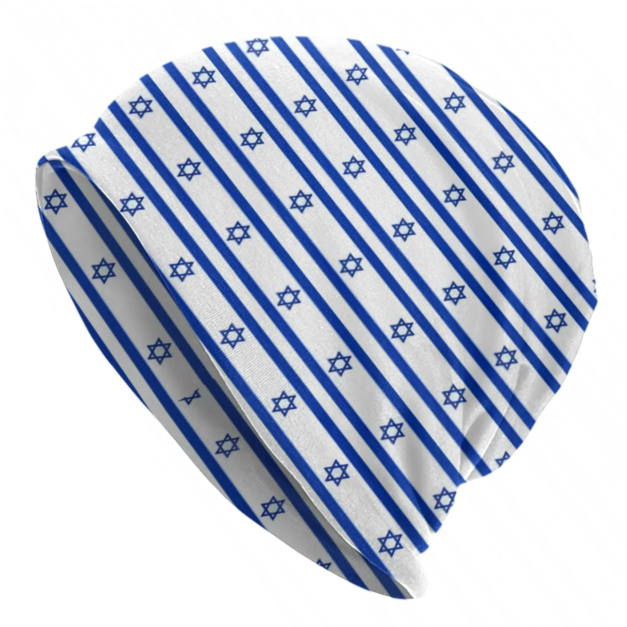 Hanukkah Chanukah Star of David Bonnet Hats Autumn Winter Outdoor Skullies Beanies Hats  for Men Women Spring Head Wrap Caps