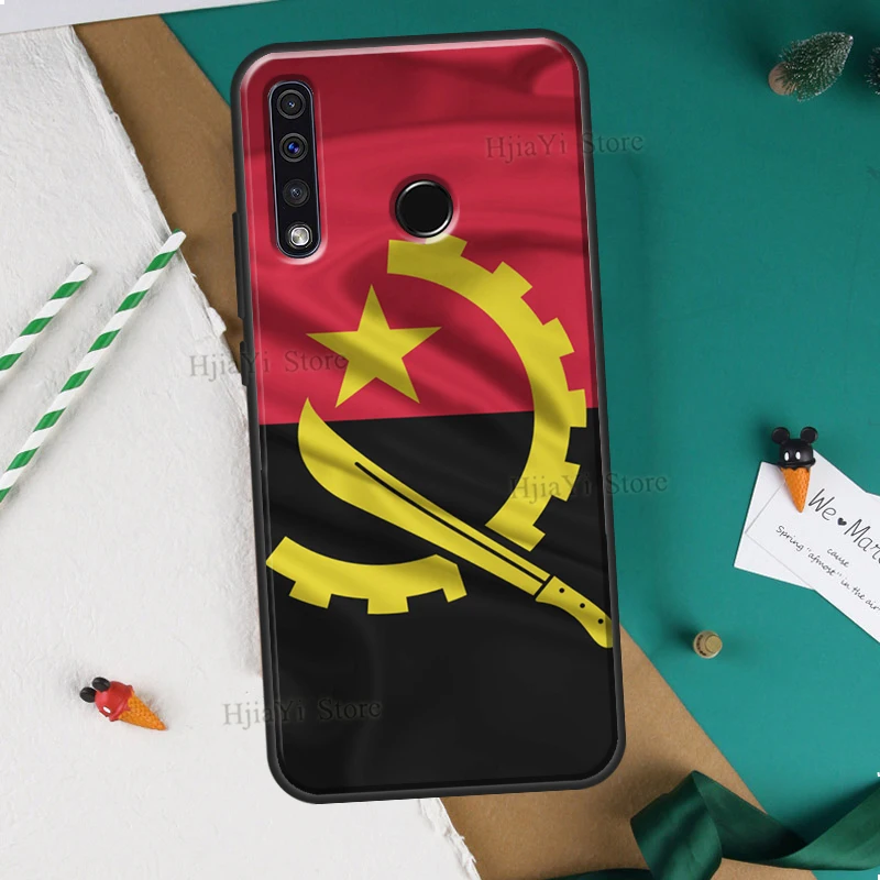 Angola flag Cover For Huawei Honor 10 Lite 9 20 10i 8X 9X 10X Lite 8A 9A 8S 9S 4C 6C 7C 7A Pro Cover