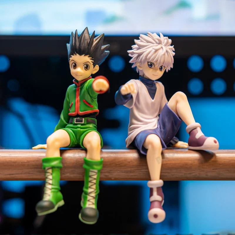 13cm Hunter x Hunter Gon Freecss Anime Figure Alluka Zoldyck Action Figure Chrollo Lucilfer/Kurapika Figurine Model Toys Gift