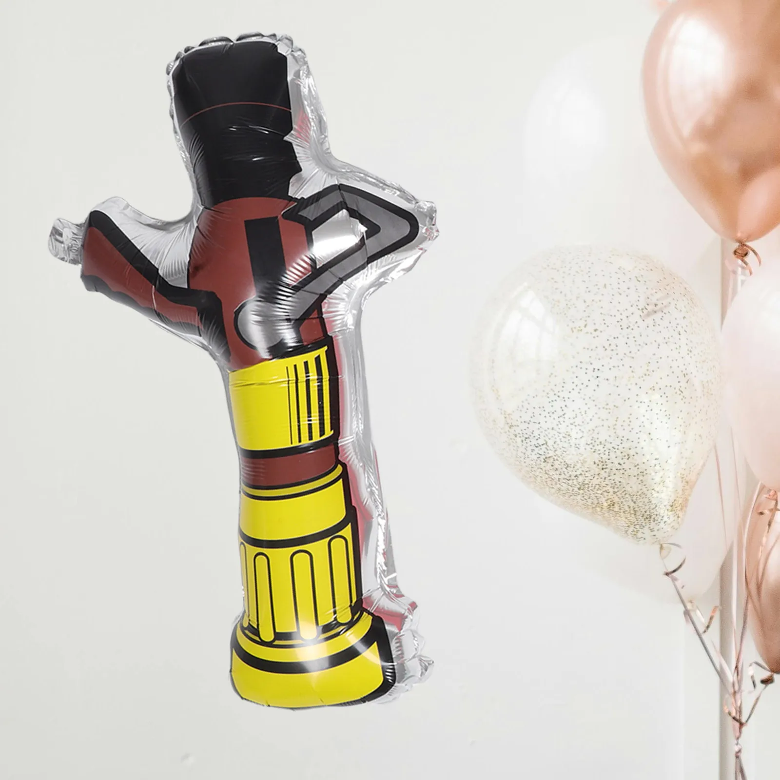 

6pcs Firefighter Balloons Inflatable Fire Hydrant Extinguisher Axe Party Props For Birthday Carnival Event Fireman