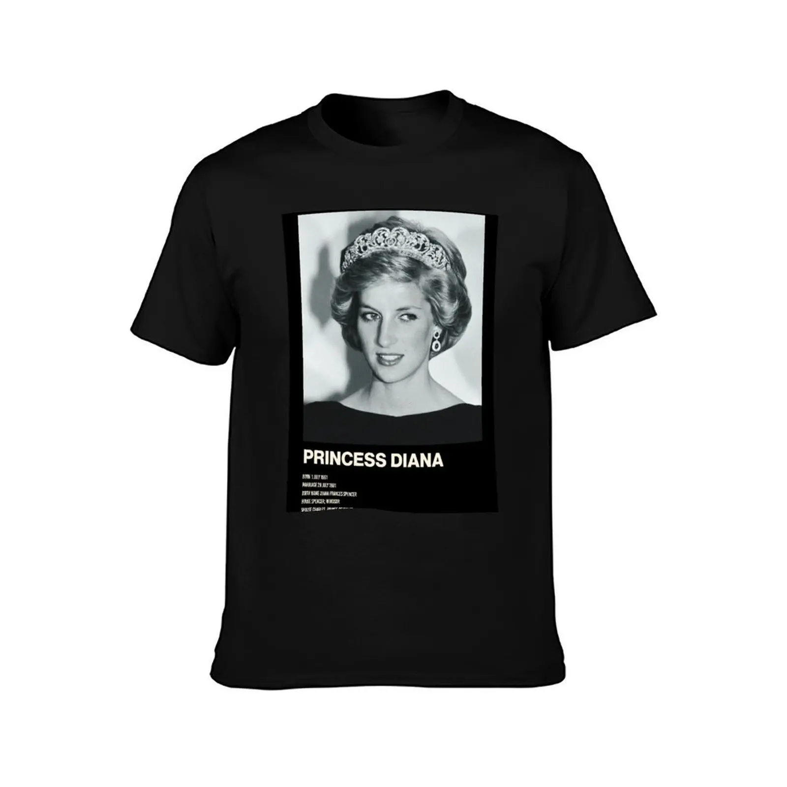 Princess Diana T-Shirt Big and Tall Loose Fit T-Shirt