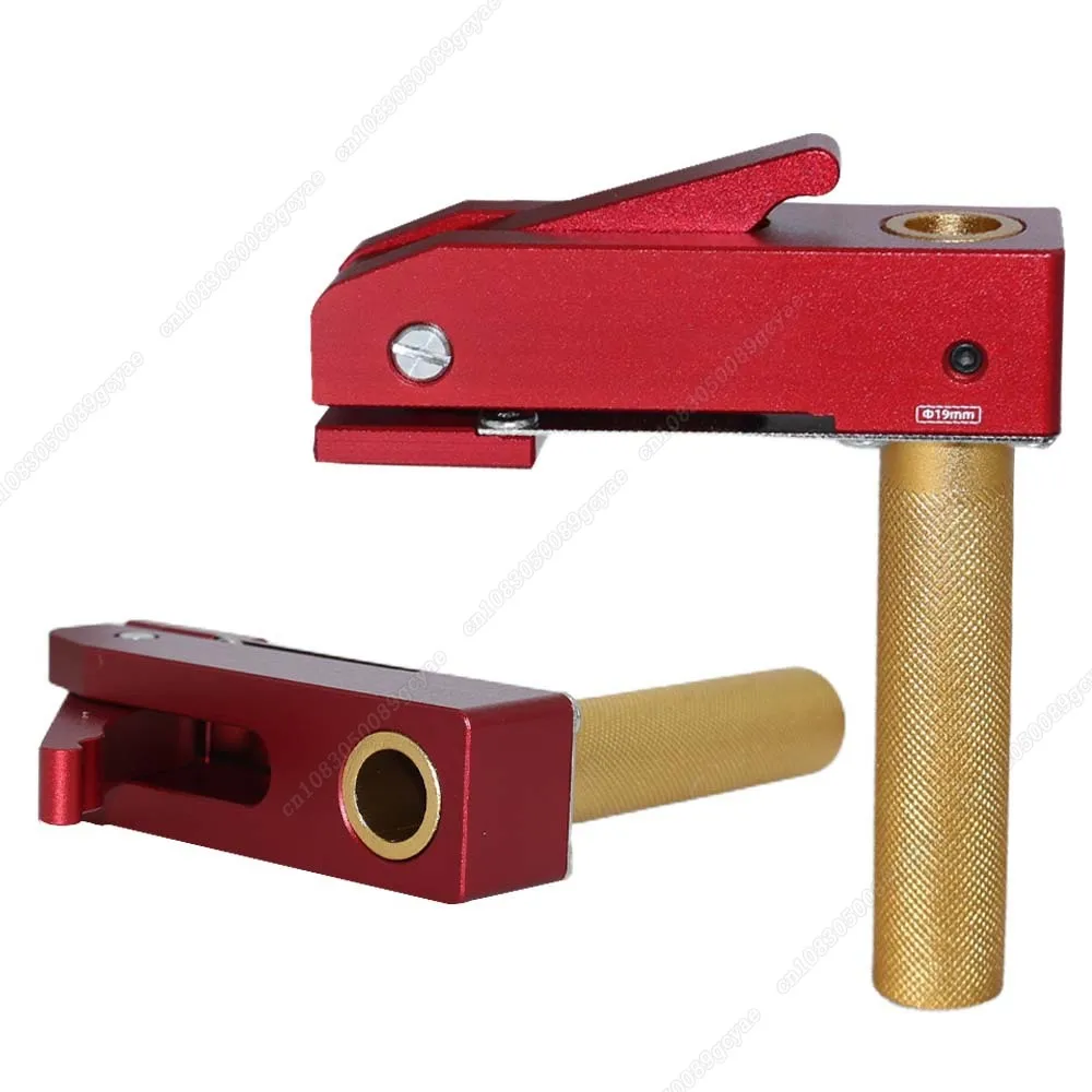 Workbench Quick Acting Hold Down Clamp With Hole Drill,Woodworking Bench Dog Clamp Fast Fixed Clip Tools for 19/20MM Holes