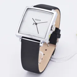Top Julius Lady Women's Watch Elegant Simple Square Fashion Hours Dress Bracelet Nylon Real Leather Girl Birthday Gift No Box