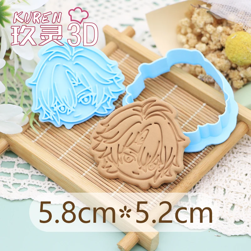 Honkai:Star Rail Phainon Gallagher Cake Tool Cookie Cutter Christmas Cutters Biscuit Stamp Fondant Mould Baking Sugarcraft Molds
