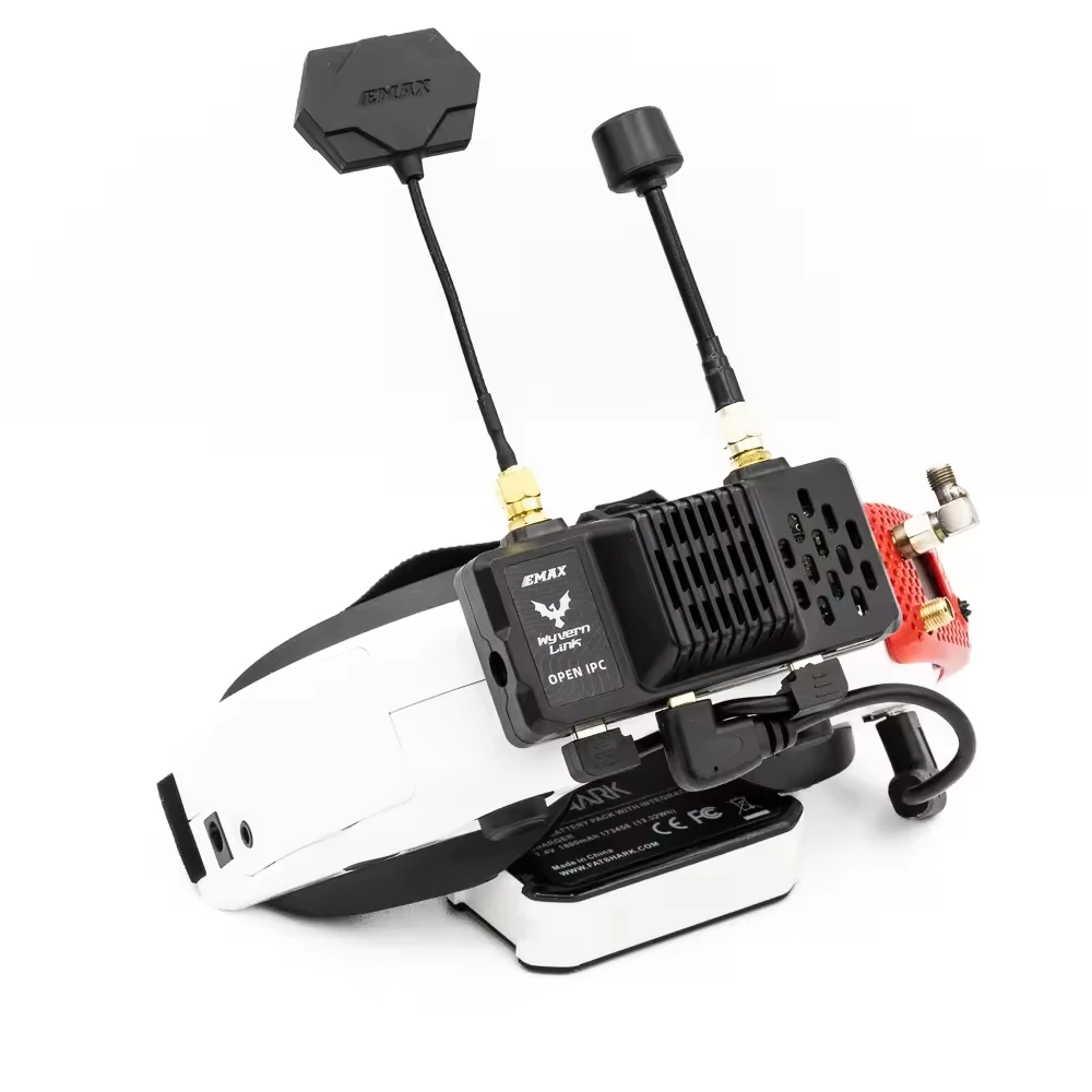 EMAX OpenIPC Wyvern Link FPV Goggle VRX Ow-latency HD Video Reception Transmission VTX 800mw