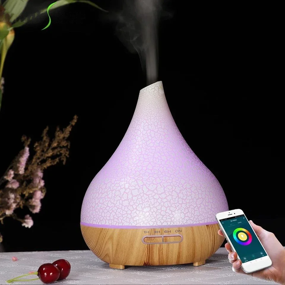 

Smart Aroma Diffuser 400ml Hotels Fragrance Diffuser Humidifier Electric Smell for Home TUYA Control Essential Oils Diffuser