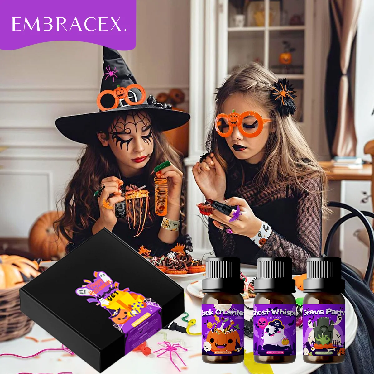 10ml Jack-O'-Lantern Duftöle Halloween-Geschenke Hautpflege, Haarpflege, Nagelpflege Halloween-Seifenherstellung – Detail 4
