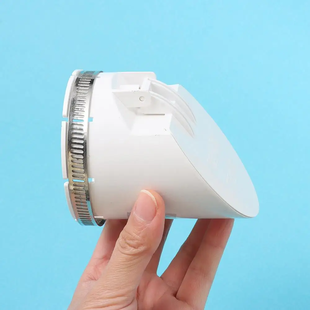 Anti Odor Drainage Pipe Floor Drains 50-160mm Multifunctional Rain Pipe Cap White Insect-proof Roof Cover