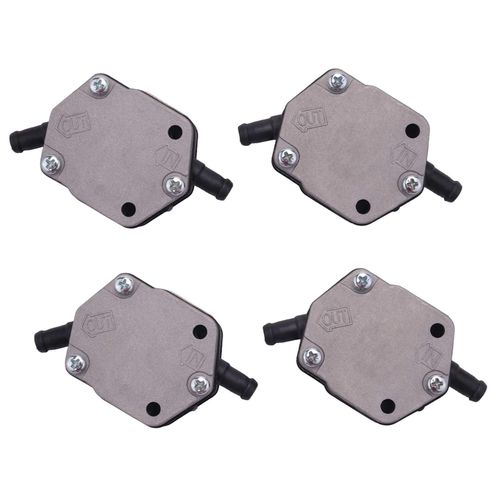 4 Pack Fuel Pump for Yamaha V4 V6 115HP 130HP 150HP 175HP 200HP 225HP 250HP 300HP Outboard 2-Stroke 6E5-24410-00 18-7349