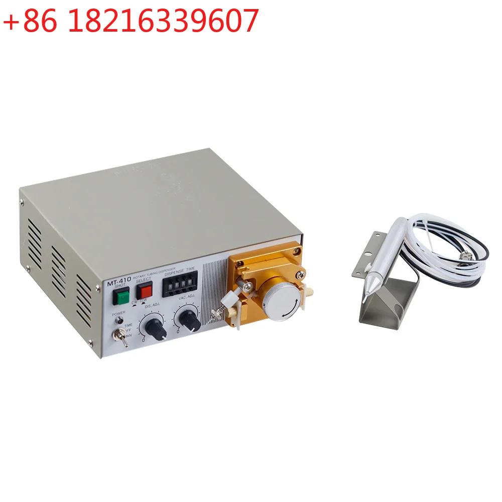 YAO MT-410/TP-50 Segmented Digital Display Dispenser 220V/10W Automatic Peristaltic Glue Applicator Water Instant Dry Glue Dispe