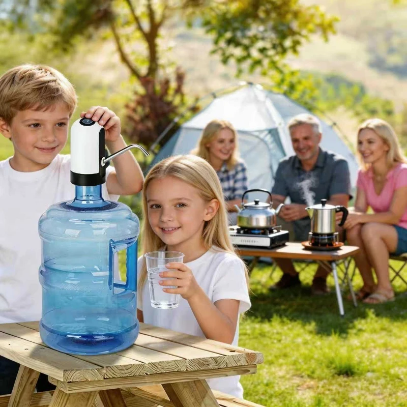 Water Bottle Dispenser Smart Electric Bottled Water Pump Small and Convenient Drinking Water Press Automatic Water Dispenser Out