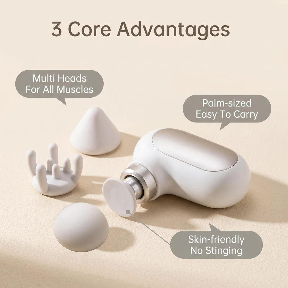 Mini Pocket Fascia Gun Portable Mini Massage Gun Electric Speed Adjustment Muscle Relaxation Deep Tissue Massager