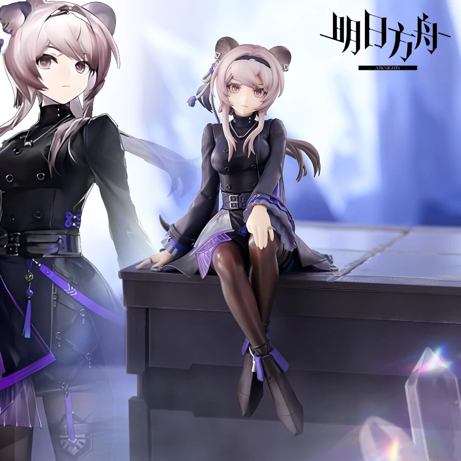Arknights Lin Anime-Figur Nudelstopper PVC-Actionfigur Modell Niedliche Sammlerfigur Schreibtischdekoration Figurine Ornamente Spielzeug