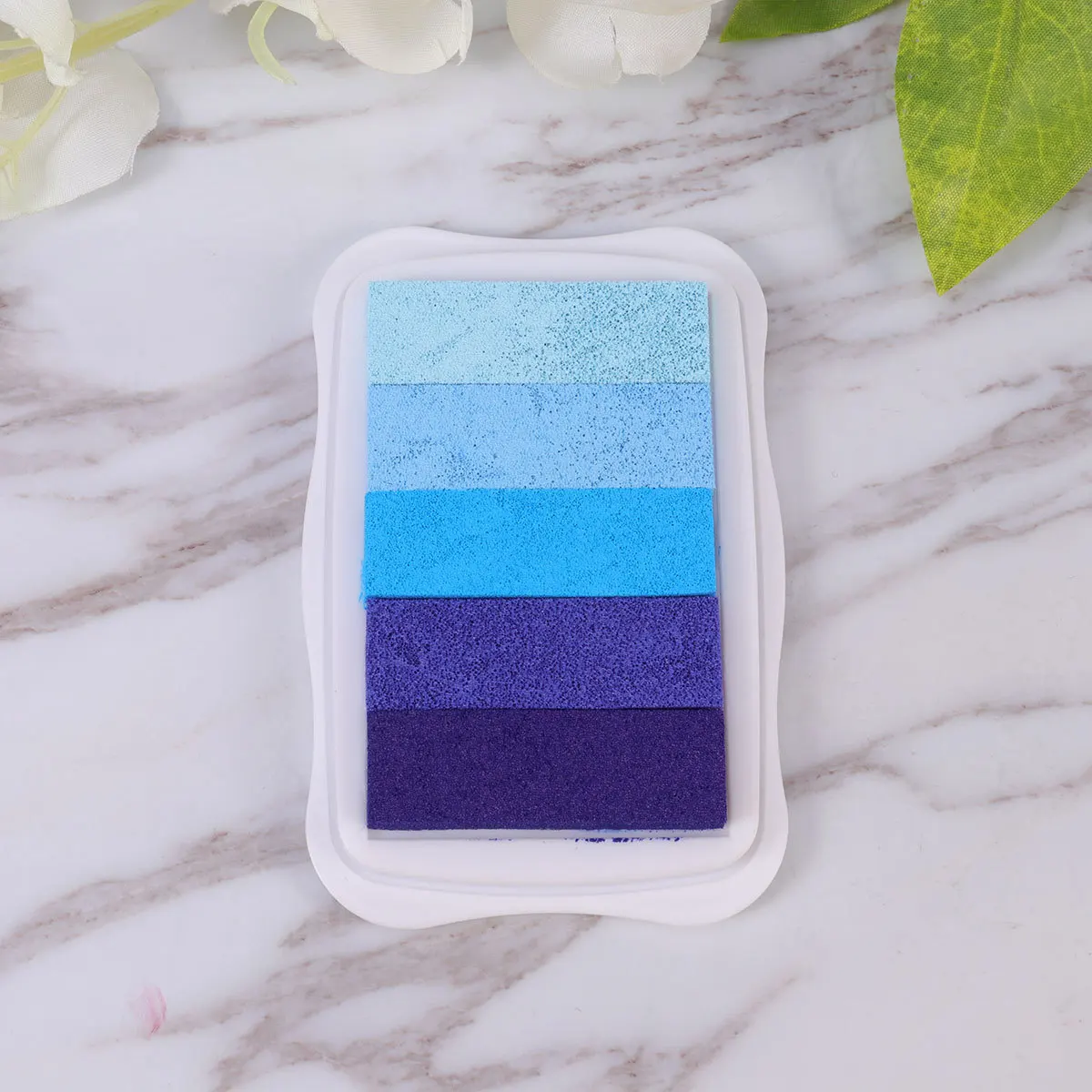 

5 Colors Gradient Ink Pad Water-Based Eco-Friendly Quick Dry Craft Stamp Pad Ink Stamps Scrapbook Fabric Wood